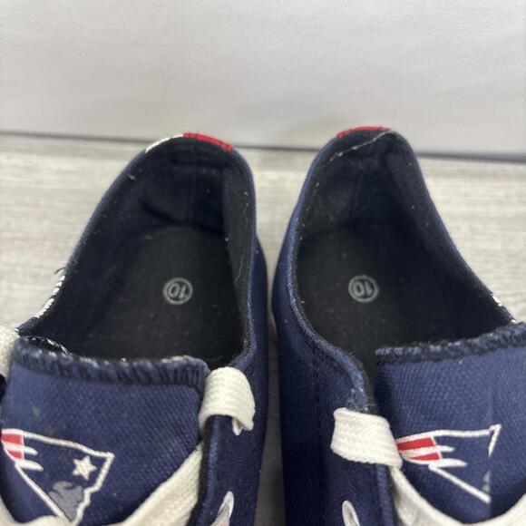 New England Patriots FOCO NFL Official Licensed Sneakers Shoes Men's Size 10 - Picture 4 of 12